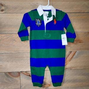 NWT- Polo Ralph Lauren One Piece. 6 Month